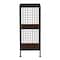 Household Essentials 28" Trellis 2 Compartment Storage Bookshelf